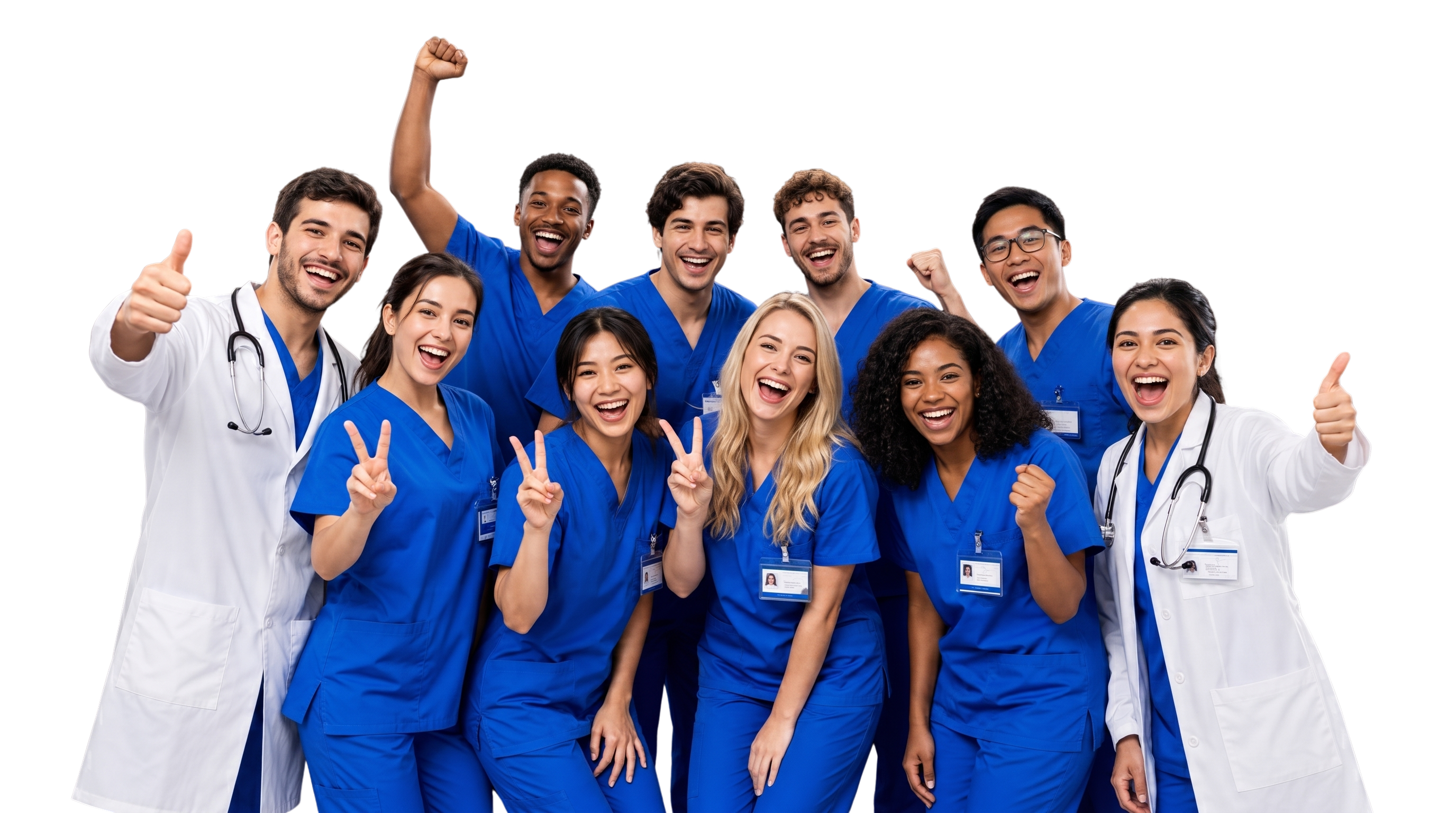 Qualifiziertes Pflegeteam von MedStar Personalleasing Berlin
